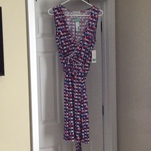 Faux Wrap Dress (bought off Stitch Fix)